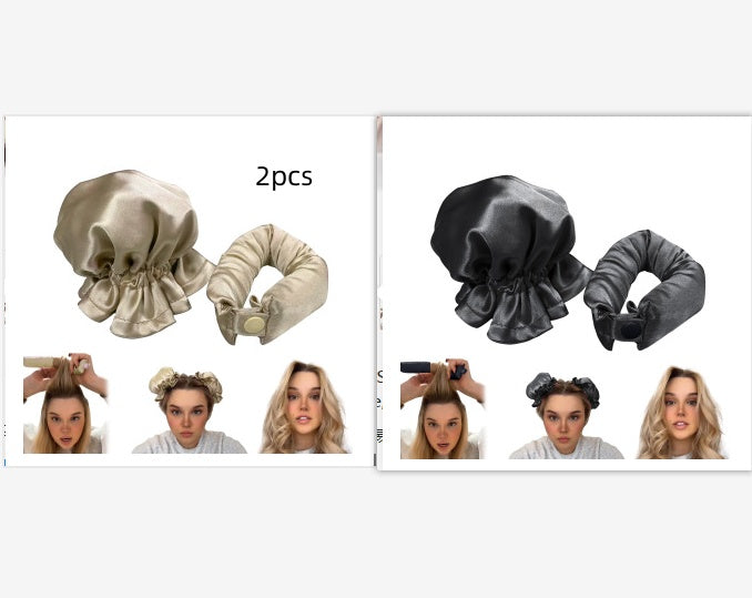 New Heatless Curl Stick With Cloth Cover Cute Ball Head Hair Curler Headband Hair Rollers Wave Form Curling Rod Hair Style Tools Gadgets New Heatless Curl Stick With Cloth Cover Cute Ball Head Hair Curler Headband Hair Rollers Wave Form Curling Rod Hair Style Tools Gadgets